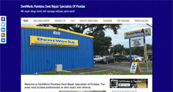 Desktop Screenshot of dentworks-pdr.com